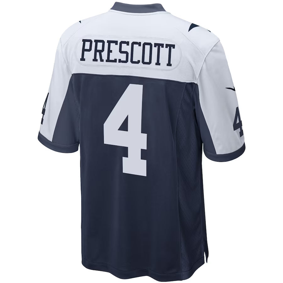 Odoa D.Cowboys #4 Dak Prescott Player Navy Alternate Game Stitched Jerseys