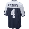 Odoa D.Cowboys #4 Dak Prescott Player Navy Alternate Game Stitched Jerseys