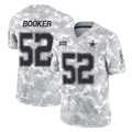 Odoa D.Cowboys #52 Tyler Booker Player Arctic Camo Salute to Service Limited Home Game Stitched Jerseys