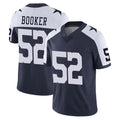 Odoa D.Cowboys #52 Tyler Booker Player Navy-White Limited Alternate Vapor Untouchable Home Game Stitched Jerseys