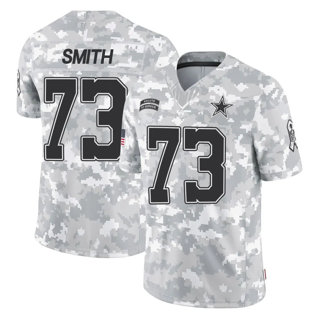 Odoa D.Cowboys #73 Tyler Smith Player Arctic Camo Salute to Service Limited Home Game Stitched Jerseys