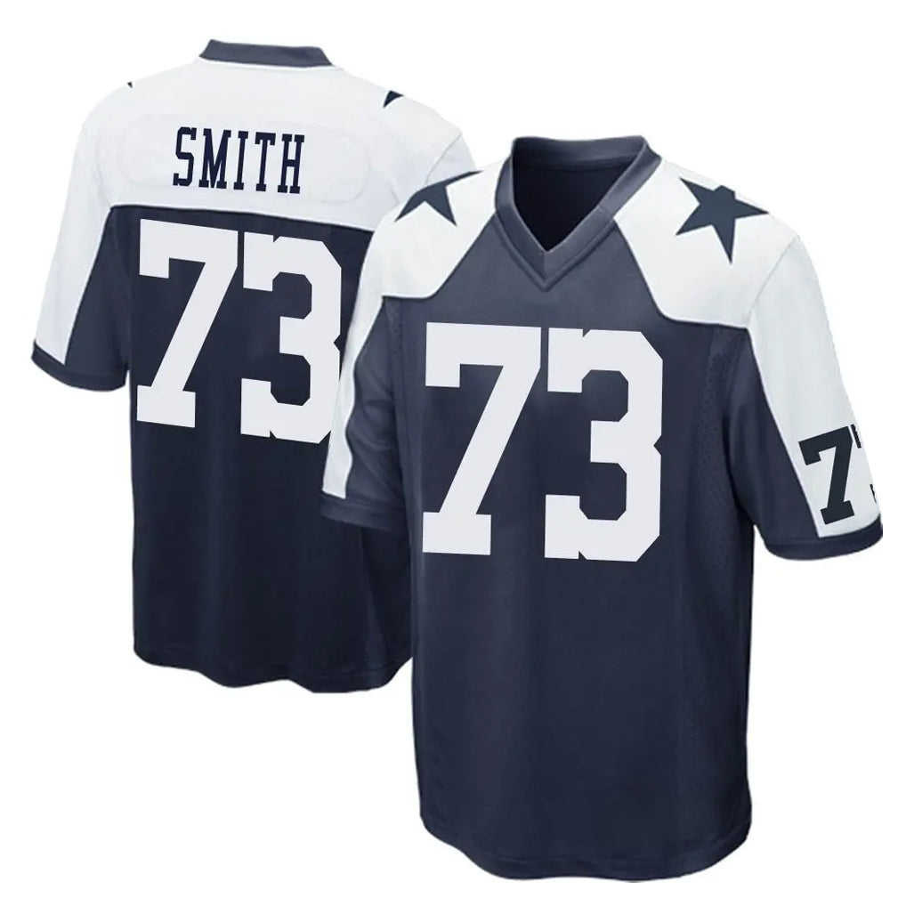 Odoa D.Cowboys #73 Tyler Smith Player Navy-White Alternate Home Game Stitched Jerseys
