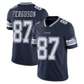 Odoa D.Cowboys #87 Jake Ferguson Player Navy Vapor Untouchable Limited Home Game Stitched Jerseys