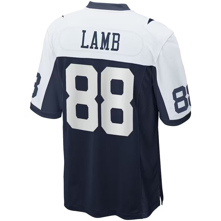Odoa D.Cowboys #88 CeeDee Lamb Player Navy Alternate Home Game Stitched Jerseys