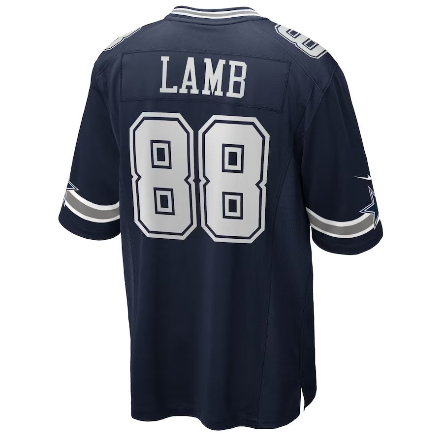 Odoa D.Cowboys #88 CeeDee Lamb Player Navy Home Game Stitched Jerseys
