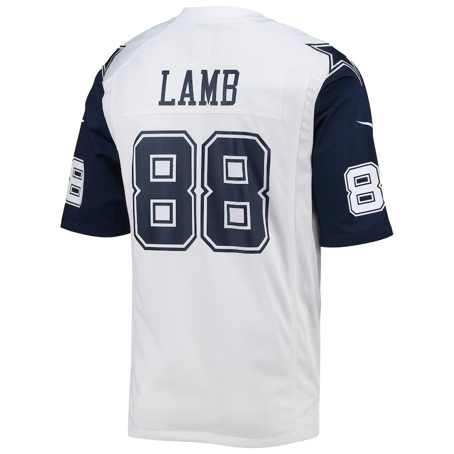 Odoa D.Cowboys #88 CeeDee Lamb Player White Alternate Game Stitched Jerseys
