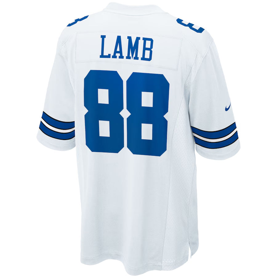 Odoa D.Cowboys #88 CeeDee Lamb Player White Home Game Stitched  Jerseys