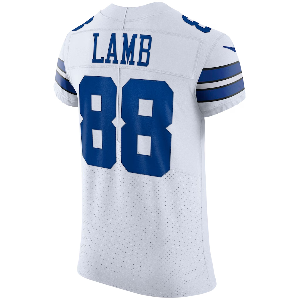 Odoa D.Cowboys #88 CeeDee Lamb White Vapor Elite Jersey Stitched Jerseys