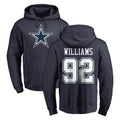 Odoa D.Cowboys #92 Quinnen Williams Player Navy Pullover Hoodies Limited Stitched Jerseys