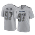 Odoa D.Cowboys #97 Kenny Clark Player Gray Atmosphere Fashion Home Game Stitched Jerseys