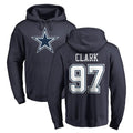 Odoa D.Cowboys #97 Kenny Clark Player Navy Pullover Hoodies Limited Stitched Jerseys