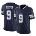 Odoa D.Cowboys #9 KaVontae Turpin Player Navy Limited Vapor F.U.S.E. Home Game Stitched Jerseys
