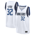 Odoa D.Mavericks #32 Cooper Flagg White 2025 Draft First Round Pick Fast Break Replica Jerseys - Association Edition