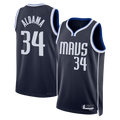Odoa D.Mavericks #34 Santi Aldama Navy Statement Edition Swingman Stitched Jerseys