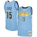 Odoa D.Nuggets #15 Nikola Jokic Mitchell & Ness Light Blue 201617 Swingman Jerseys