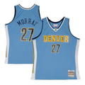 Odoa D.Nuggets #27 Jamal Murray Mitchell & Ness Powder Blue 201617 Throwback Swingman Jerseys