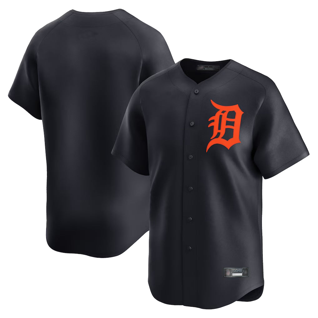 Odoa D.Tigers Navy Home Limited Blank Player Stitched Jerseys