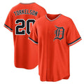 Odoa D.Tigers #20 Spencer Torkelson Player Orange Home Game Stitched Jerseys