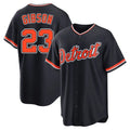 Odoa D.Tigers #23 Kirk Gibson Player Navy Home Game Stitched Jerseys