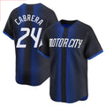 Odoa D.Tigers #24 Miguel Cabrera Player Navy City Connect Home Limited Stitched Jerseys