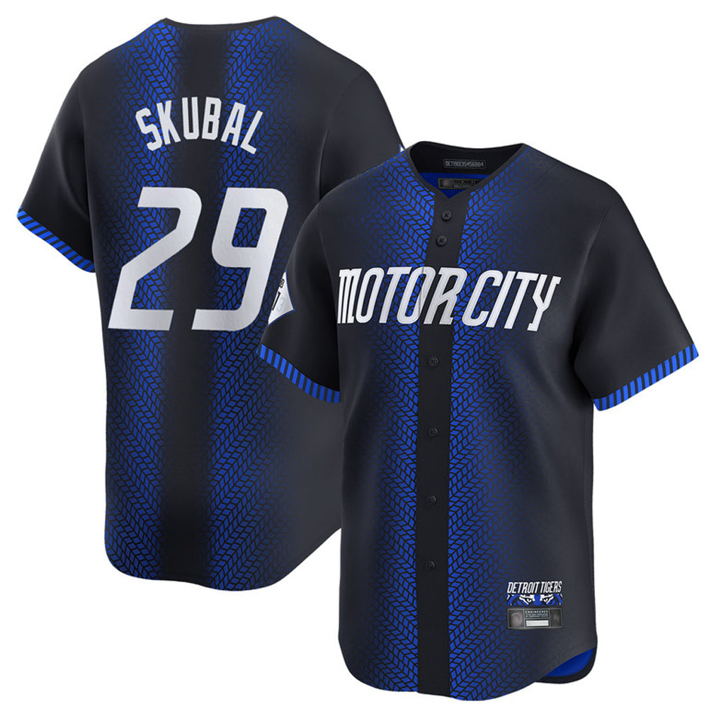 Odoa D.Tigers #29 Tarik Skubal Player Navy City Connect Home Limited Stitched Jerseys