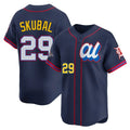 Odoa D.Tigers #29 Tarik Skubal Player Navy Limited American League All-Star Edition Stitched Jerseys