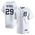 Odoa D.Tigers #29 Tarik Skubal Player White Home Limited Stitched Jerseys