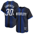 Odoa D.Tigers #30 Kerry Carpenter Player Navy City Connect Home Limited Stitched Jerseys