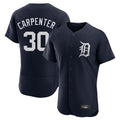 Odoa D.Tigers #30 Kerry Carpenter Player Navy Limited Elite Home Stitched Jerseys