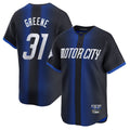 Odoa D.Tigers #31 Riley Greene Player Navy City Connect Home Limited Stitched Jerseys