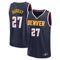 Odoa Denver Nuggets #27 Jamal Murray Navy Fast Break Replica Player Jerseys - Icon Edition