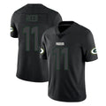 Odoa GB.Packers #11 Jayden Reed Player Black Impact Limited Home Game Stitched Jerseys