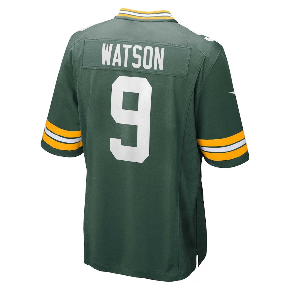 Odoa GB.Packers #9 Christian Watson Green Game Stitched Jerseys
