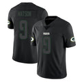 Odoa GB.Packers #9 Christian Watson Player Black Impact Limited Home Game Stitched Jerseys