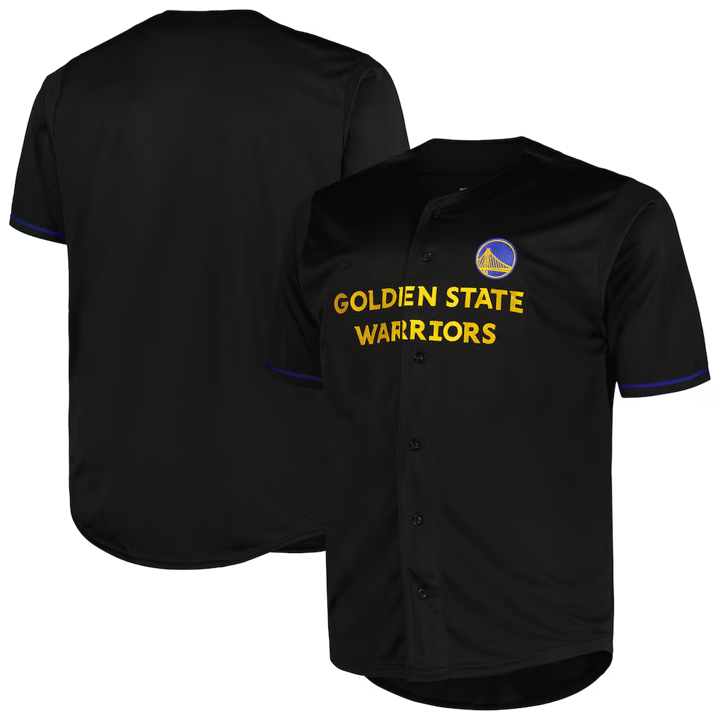 Odoa GS.Warriors Profile Black Big & Tall Pop Jerseys
