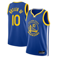 Odoa GS.Warriors #10 Jimmy Butler III Royal Swingman Jerseys - Icon Edition