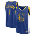 Odoa GS.Warriors #1 Yaxel Lendeborg Royal 2026  Draft First Round Pick Fast Break Jerseys - Icon Edition