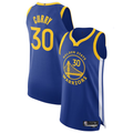 Odoa GS.Warriors #30 Stephen Curry Royal Authentic Jerseys - Icon Edition