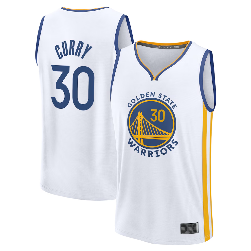 Odoa GS.Warriors #30 Stephen Curry White Swingman Jerseys - Association Edition-11