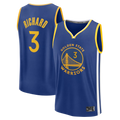 Odoa GS.Warriors #3 Will Richard Blue Fast Break Replica Jerseys - Icon Edition