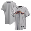 Odoa H.Astros Gray Home Game Blank Player Stitched Jerseys