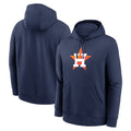 Odoa H.Astros Navy Club Fleece Pullover Hoodie Blank Player Stitched Jerseys