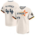 Odoa H.Astros #44 Yordan Alvarez Player Cream City Connect Limited Home Stitched Jerseys