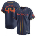 Odoa H.Astros #44 Yordan Alvarez Player Navy City Connect Limited Home Game Stitched Jerseys