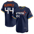 Odoa H.Astros #44 Yordan Alvarez Player Navy City Connect Limited Home Stitched Jerseys