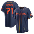 Odoa H.Astros #71 Josh Hader Player Navy City Connect Home Game Stitched Jerseys