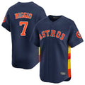 Odoa H.Astros #7 Craig Biggio Player Navy Home Limited Stitched Jerseys