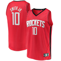 Odoa H.Rockets #10 Jabari Smith Jr. Red Fast Break Replica Player Stitched Jerseys- Icon Edition