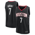 Odoa H.Rockets #7 Kevin Durant Black Fast Break Replica Player Stitched Jerseys- Statement Edition