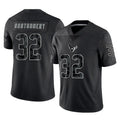Odoa H.Texans #32 David Montgomery Player Black Reflective Limited Game Stitched Jerseys